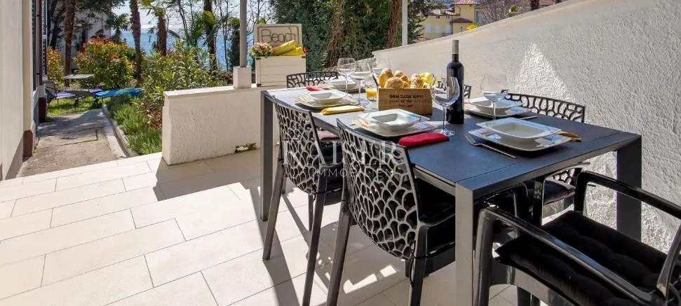 opatija, centar, moderan stan u prizemlju s terasom i vrtom - slika 2
