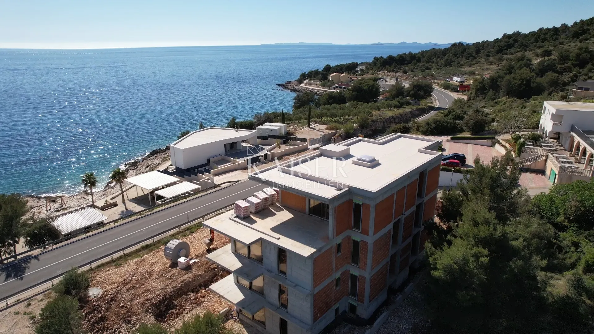primošten - ekskluzivan stan na prvom katu, 20 m od mora s prostranom terasom - slika 6