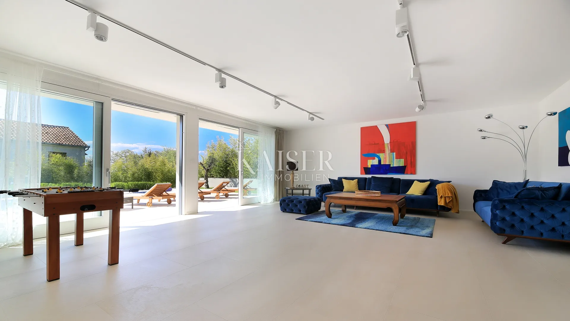 otok krk, malinska- moderna vila 200m2 s bazenom i pogledom na more - slika 11