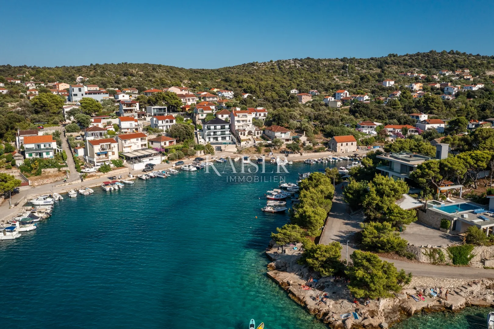 šibenik, rogoznica-ekskluzivna vila s bazenom - slika 82