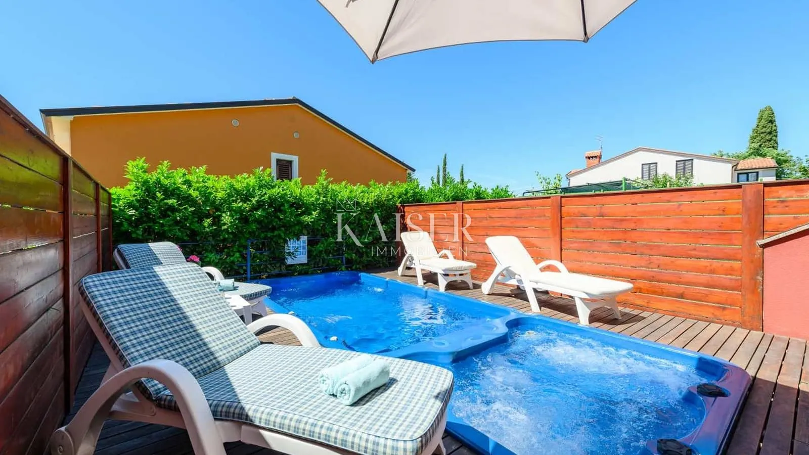 istra, umag - savudrija - kuća u nizu 91m2, sa bazenom - slika 2