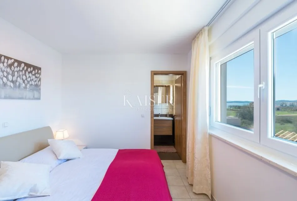 sukošan, zadar - moderan dvosoban apartman s lođom i pogledom na more - slika 55