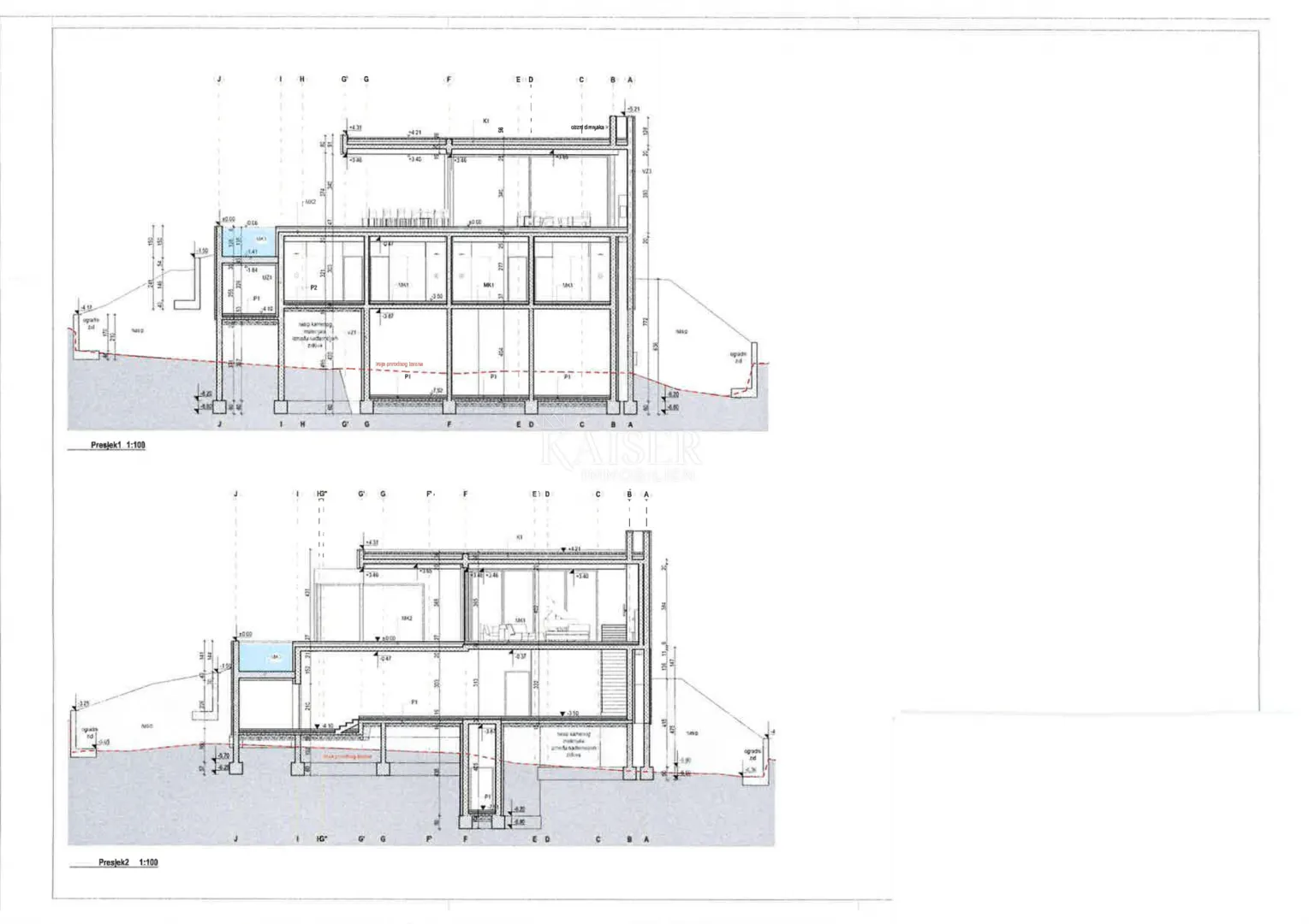 opatijska rivijera, građevinsko zemljište s projektom i otvorenim pogledom na more - slika 15