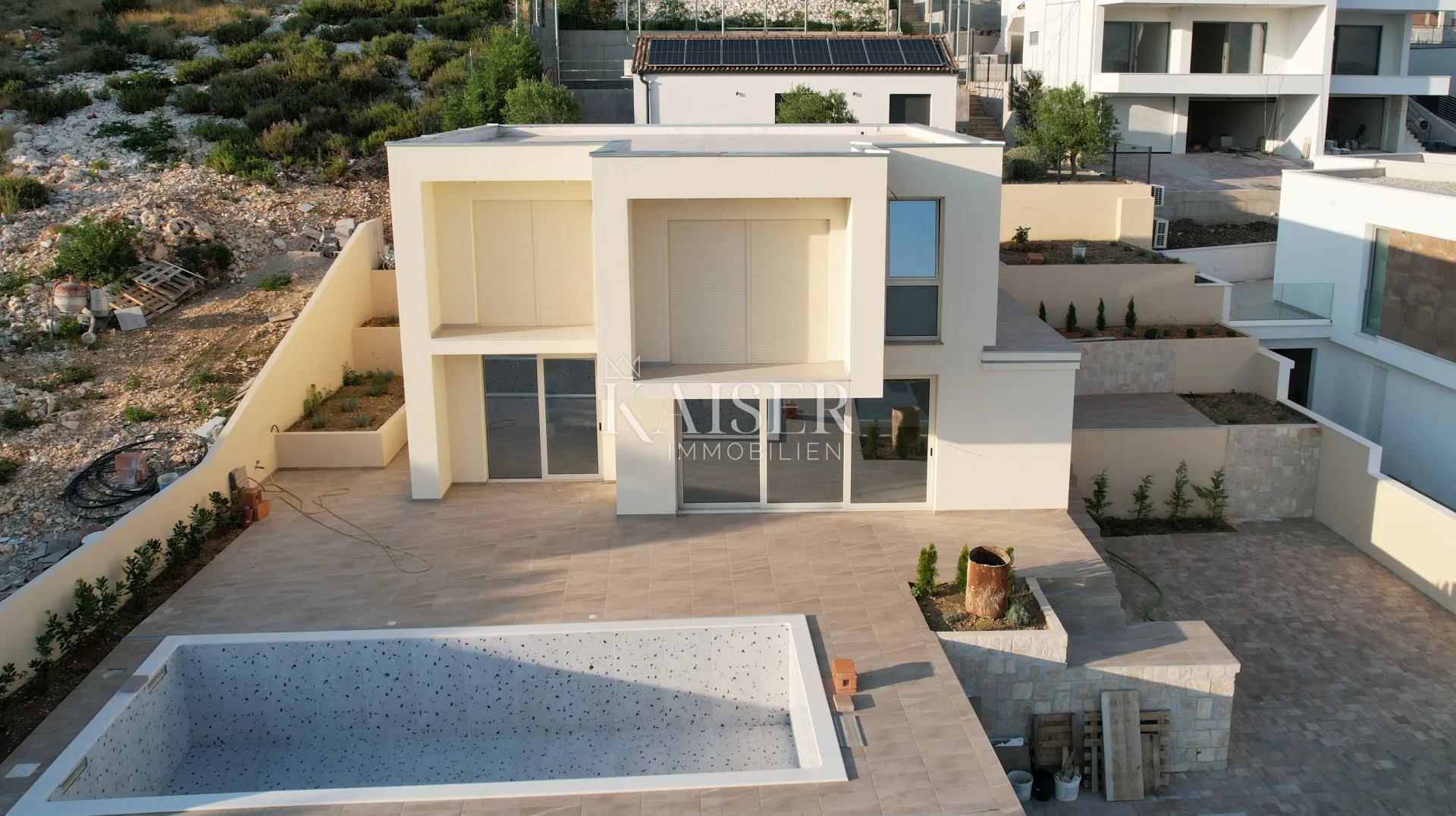 Šibenik, Jasenovo – Luksuzna trosobna kuća 171,15 m² s panoramskim pogledom na more - Žaborić, Šibenik