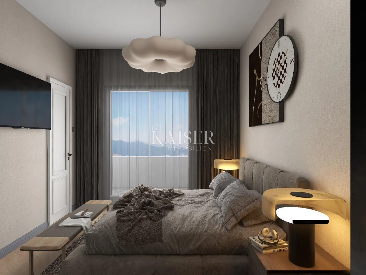 malinska, otok krk - luksuzni dvoetažni apartman 165m2 - slika 23