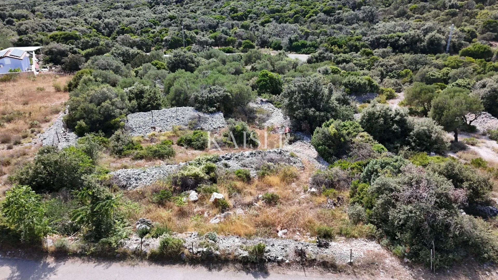 mali lošinj, ćunski - građevinsko zemljište 503 m2 s pogledom na more - slika 6