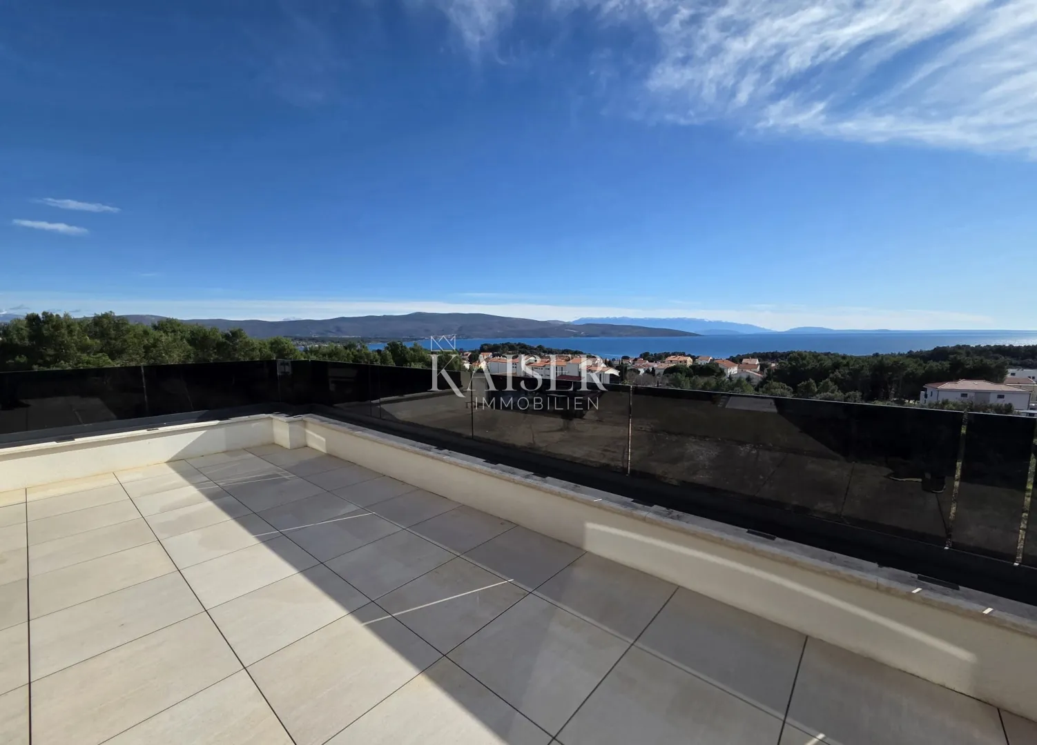 krk, grad krk - luksuzni penthouse 129m2 - slika 10