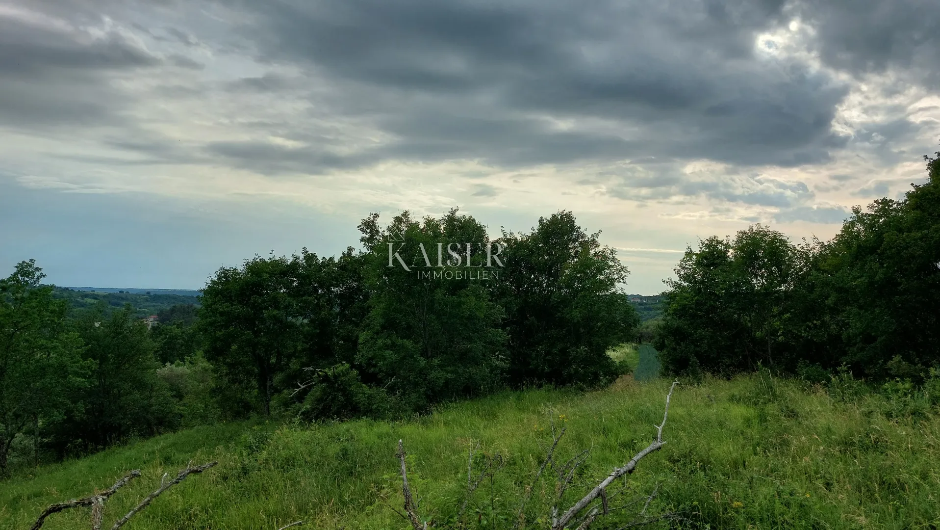 istra - grožnjan - građevinsko zemljište s prekrasnim pogledom - slika 2