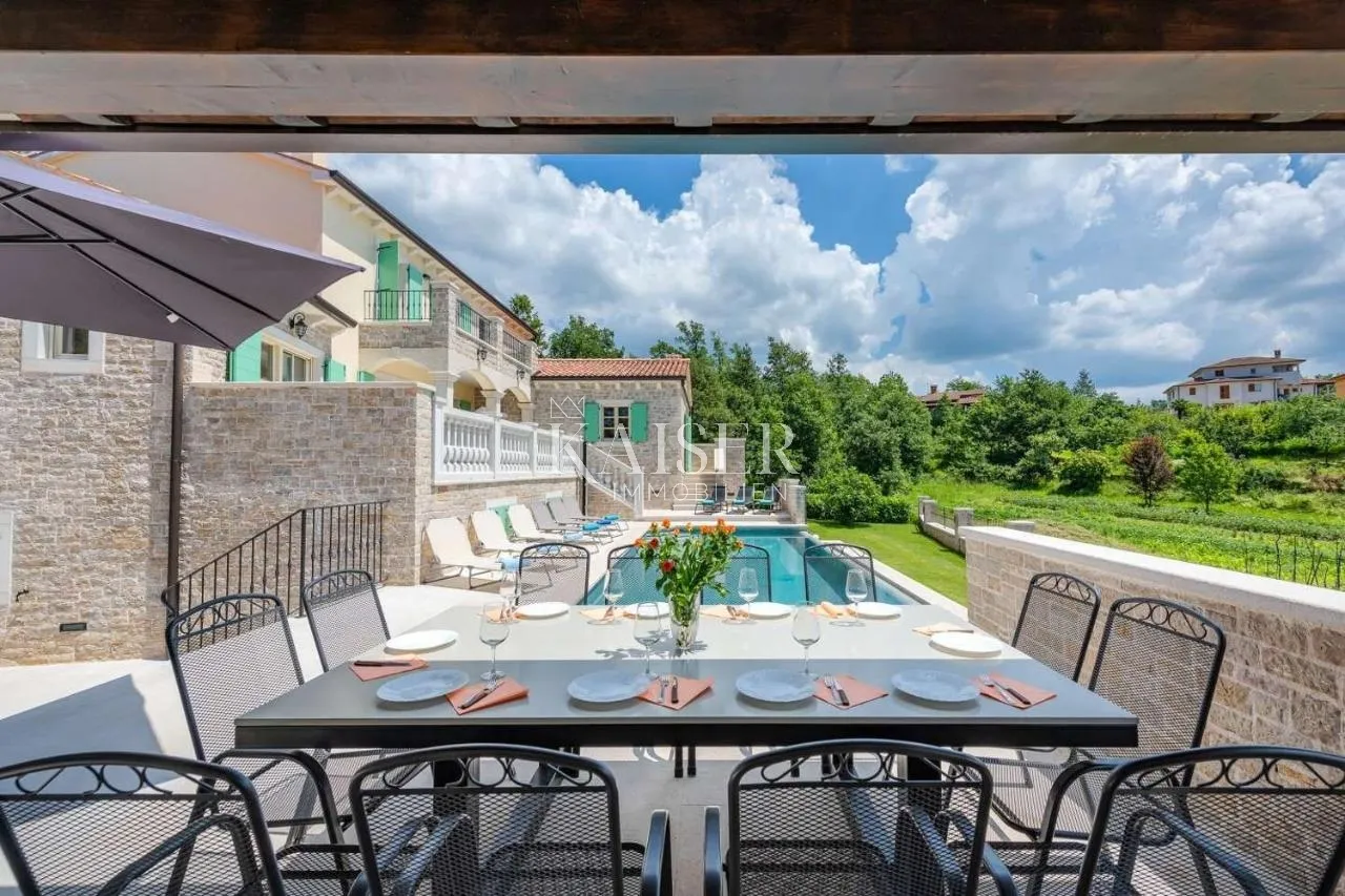 istra - pazin, okolica - vila s bazenom, 230 m2 - slika 3