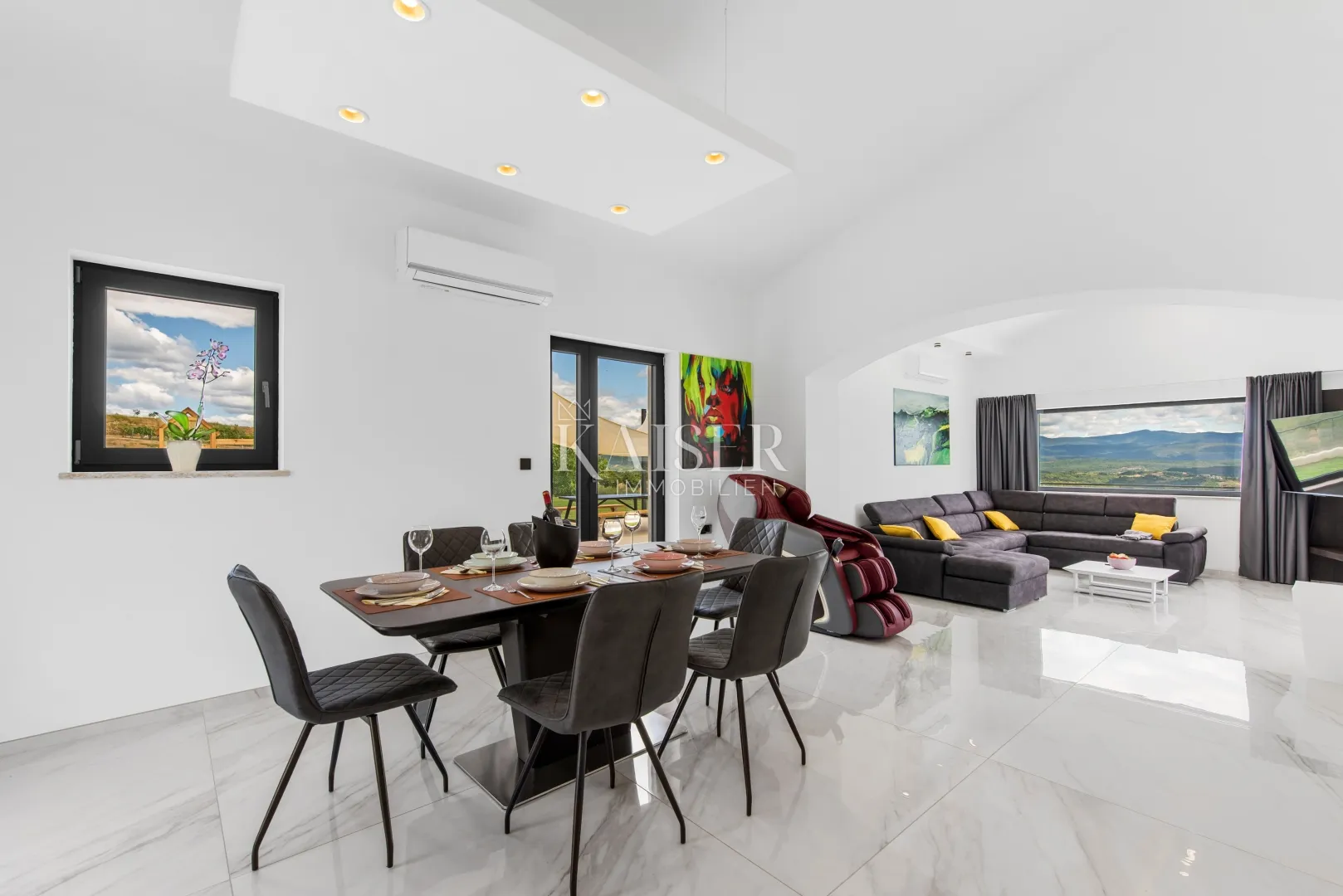 istra, buzet - luksuzna vila, 210m2, sa jedinstvenim pogledom - slika 11