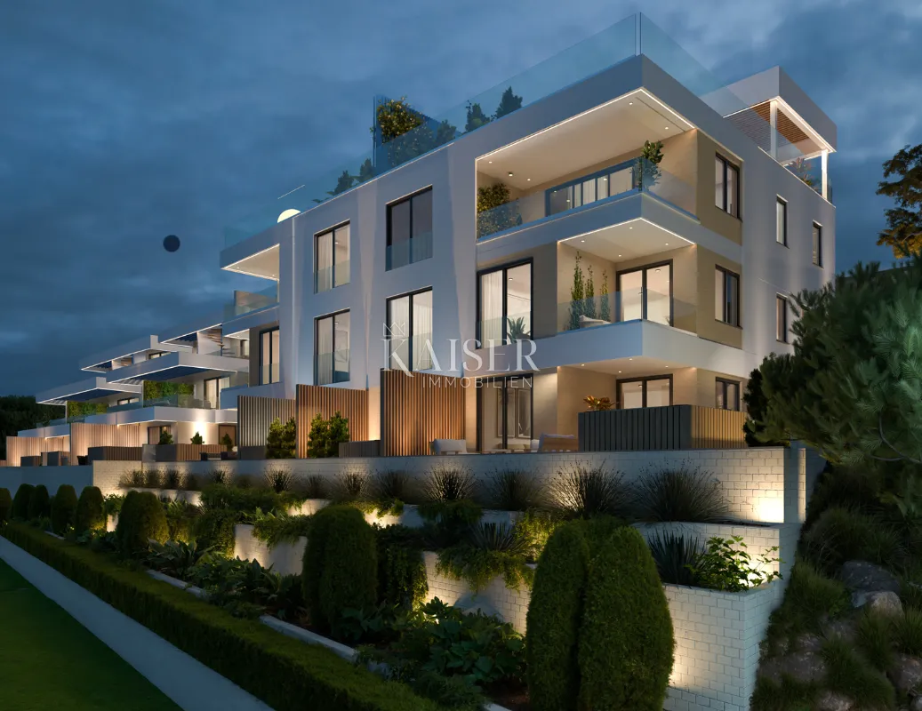 Trogir, Čiovo - luksuzni penthouse pored mora, 163 m2 - Žedno, Trogir