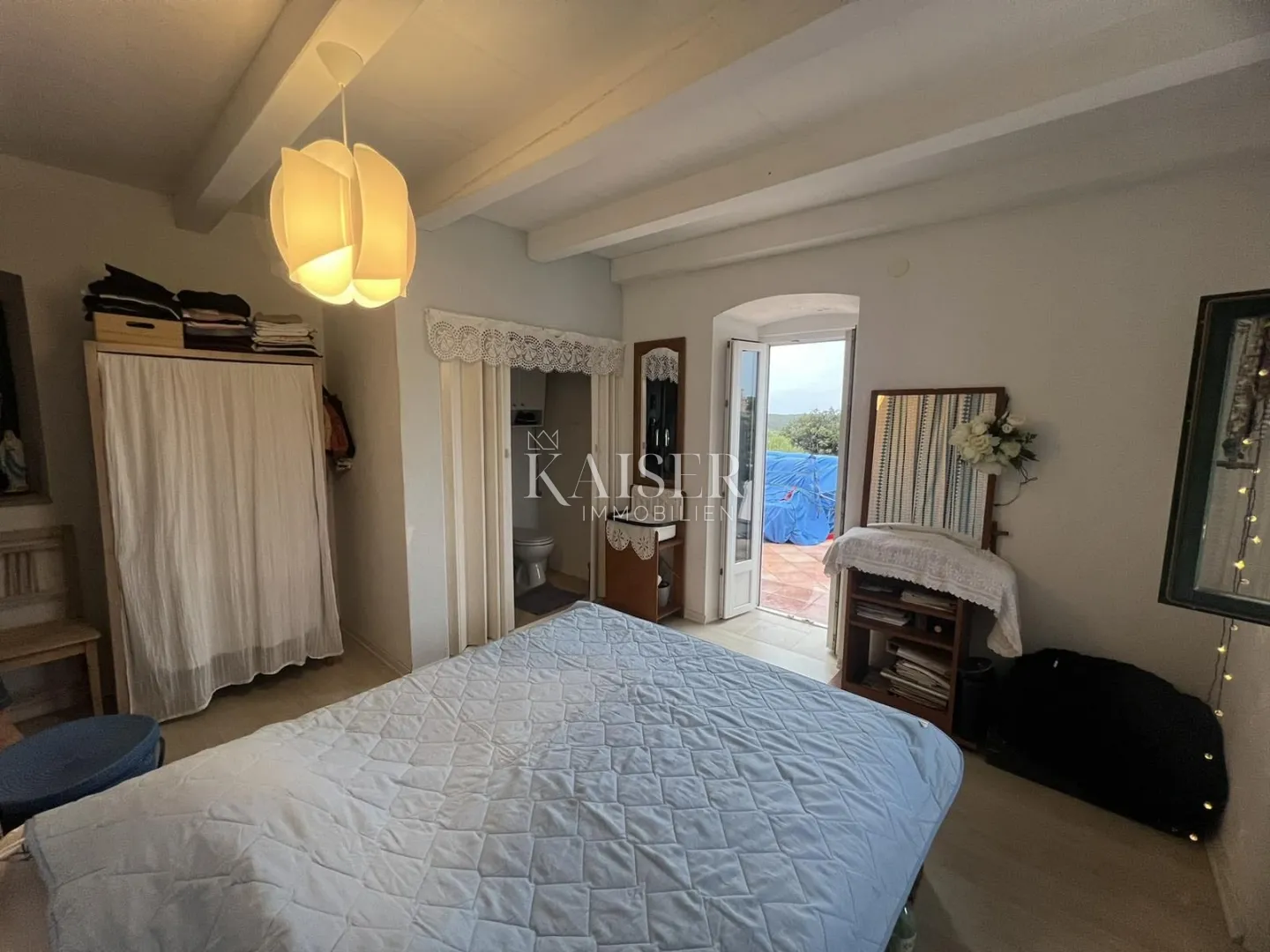 otok cres, punta križa - kamena kuća s pogledom na more - slika 6