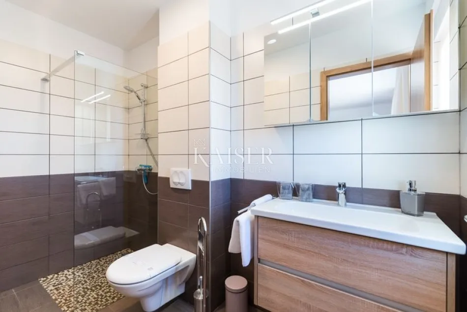 sukošan, zadar - moderan dvosoban apartman s lođom i pogledom na more - slika 12