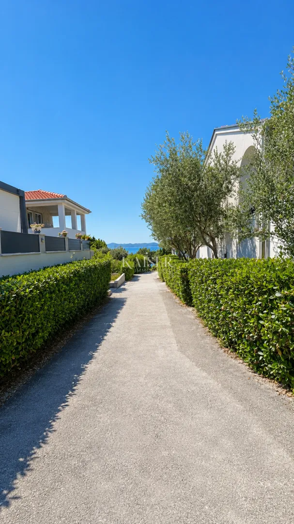 petrčane, punta skala – elegantan stan s morskom vizurom, drugi red od mora - slika 34