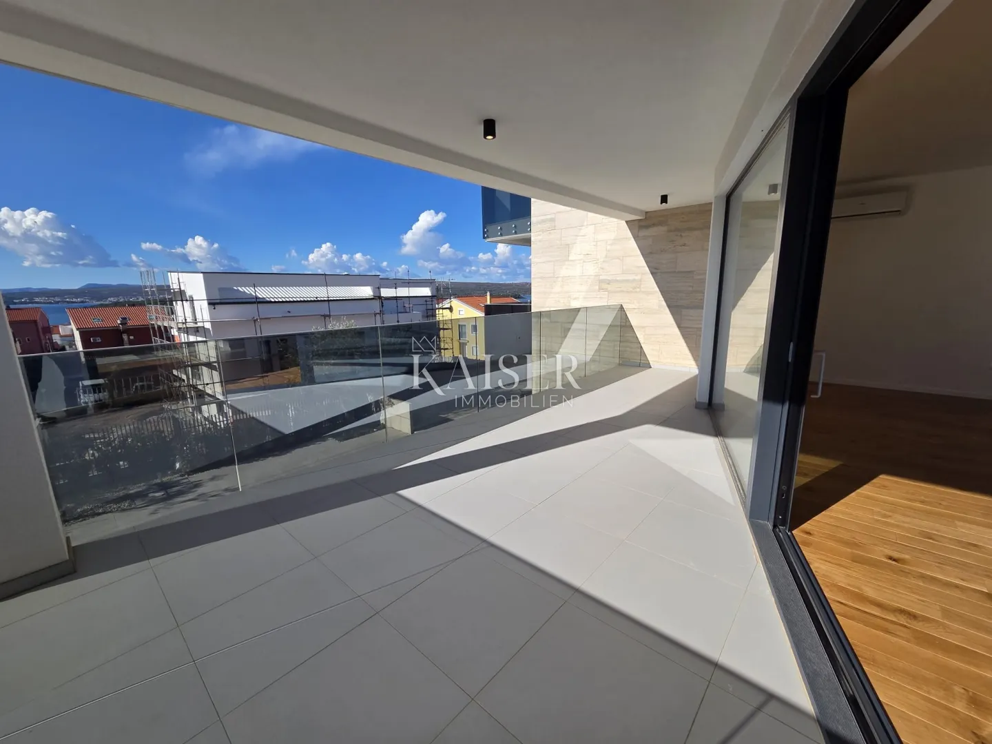 krk, punat - vrhunski dvoetažni apartman 117m2, pogled more - slika 2