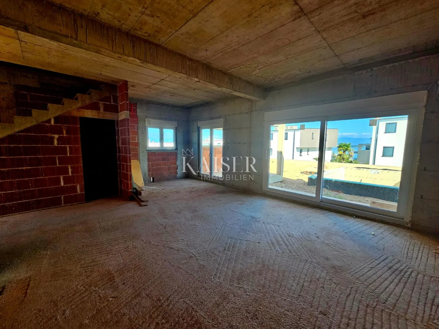 malinska, otok krk - luksuzni dvoetažni apartman 165m2 - slika 8