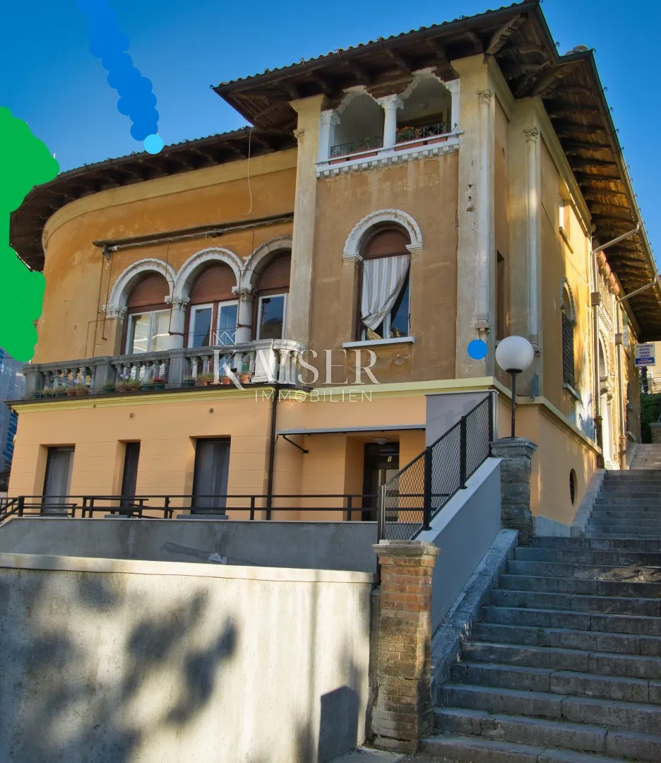 opatija, 80 m2 stana u austrougarskoj vili za potpunu adaptaciju - slika 2