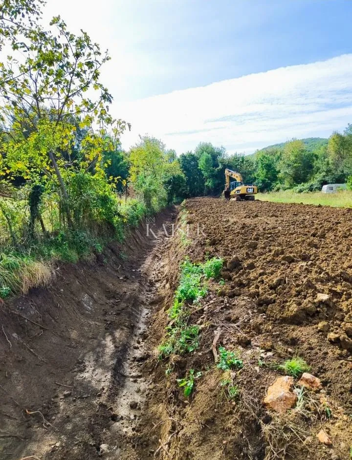 Otok Krk, Soline- očiščeno poljoprivredno zemljište 1300m2 blizu mora - Soline, Dobrinj