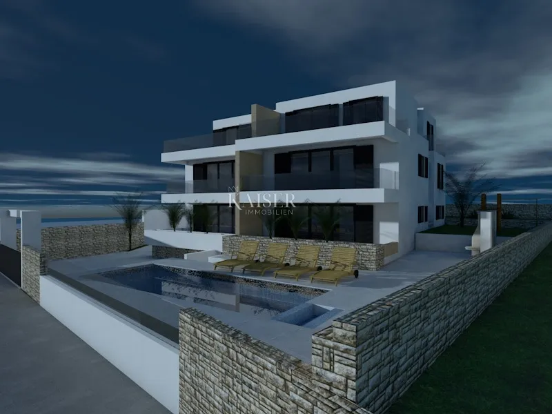 otok pag, metajna - stan 2sb+db 2. kat 100 m od mora - slika 10