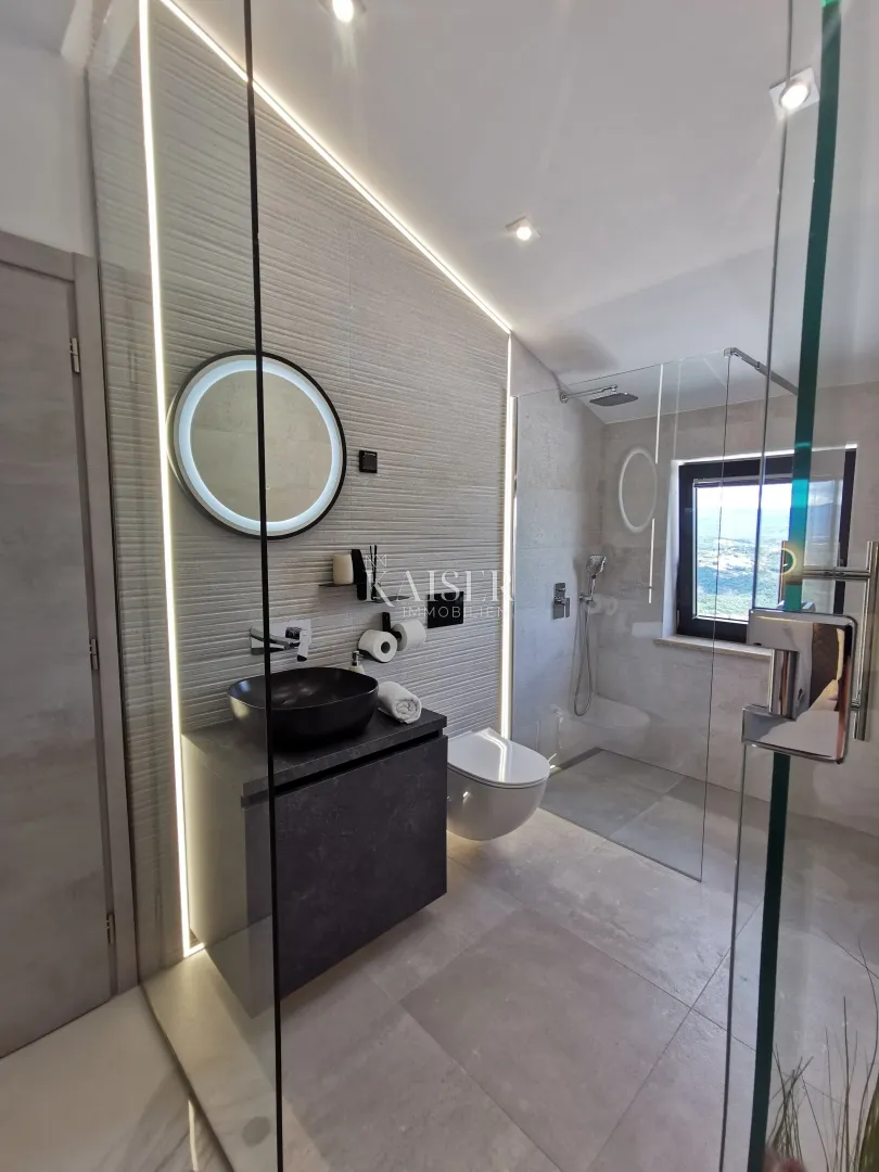 istra, buzet - luksuzna vila, 210m2, sa jedinstvenim pogledom - slika 17