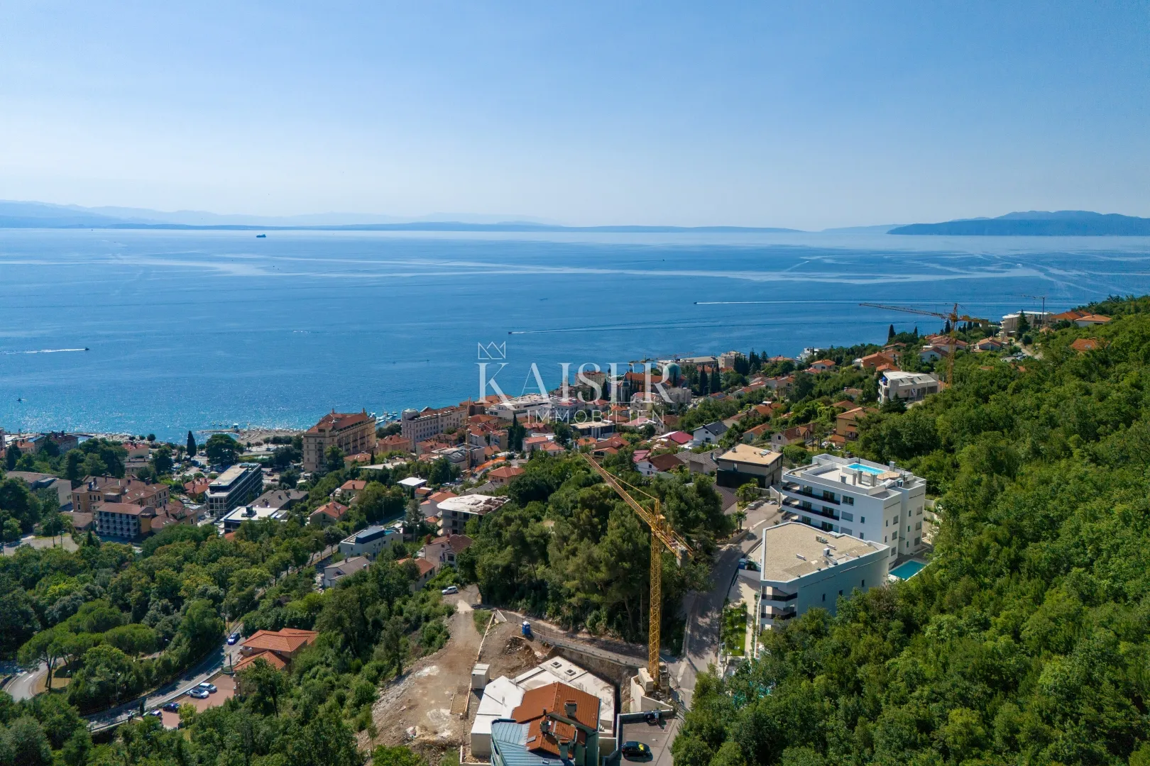 opatija, novogradnja, samostalni prostor u suterenu s terasom i vrtom - slika 2