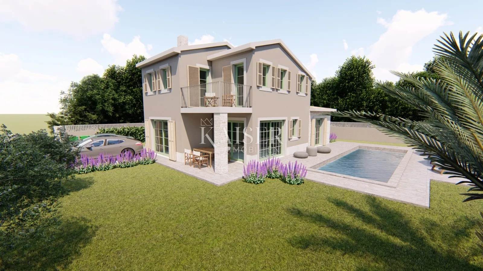 istra, tinjan okolica - moderna vila s bazenom 127 m2 - slika 9