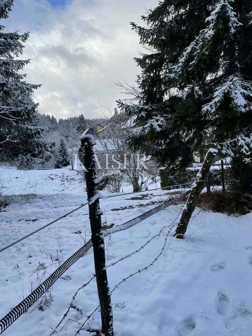 ravna gora - građevinski teren s projektom za gradnju, 840m2 - slika 10