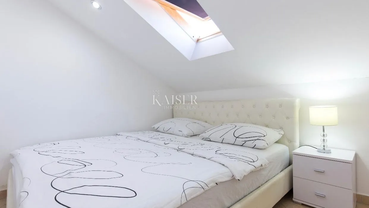 njivice, otok krk- apartman 92m2 s vrtom, blizu centra - slika 6
