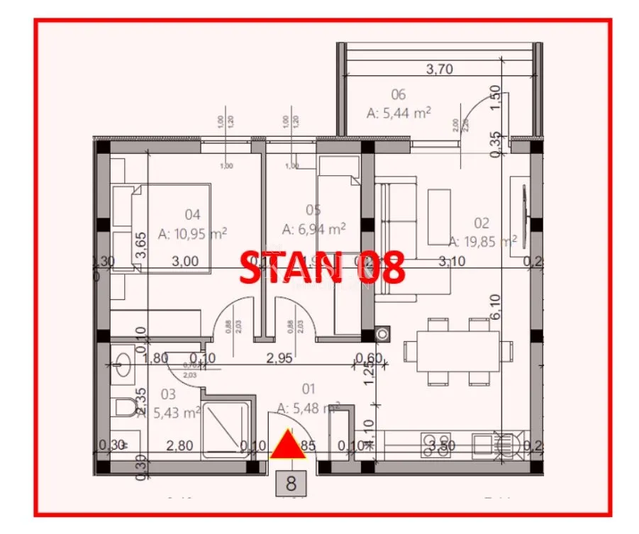 istra, pula- stan 52m2 u novogradnji na odličnoj lokaciji - slika 11