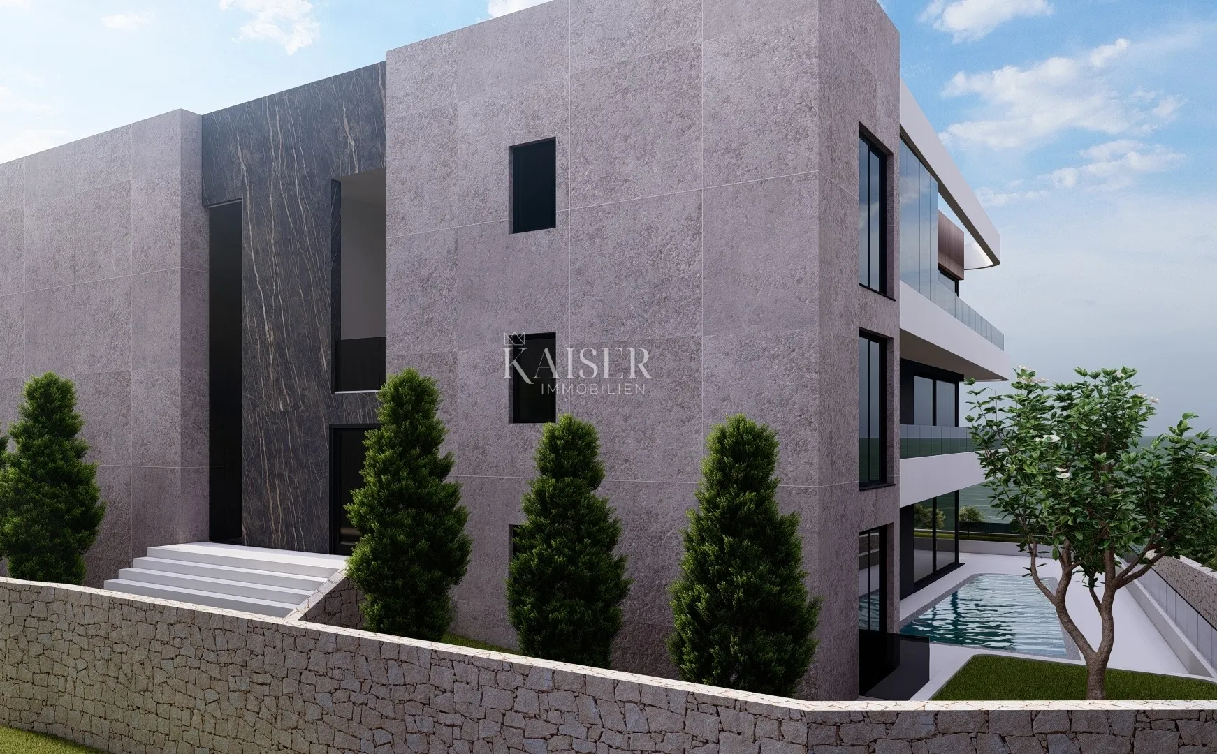 lovran - luksuzan stan sa privatnim bazenom 230 m2 - slika 6