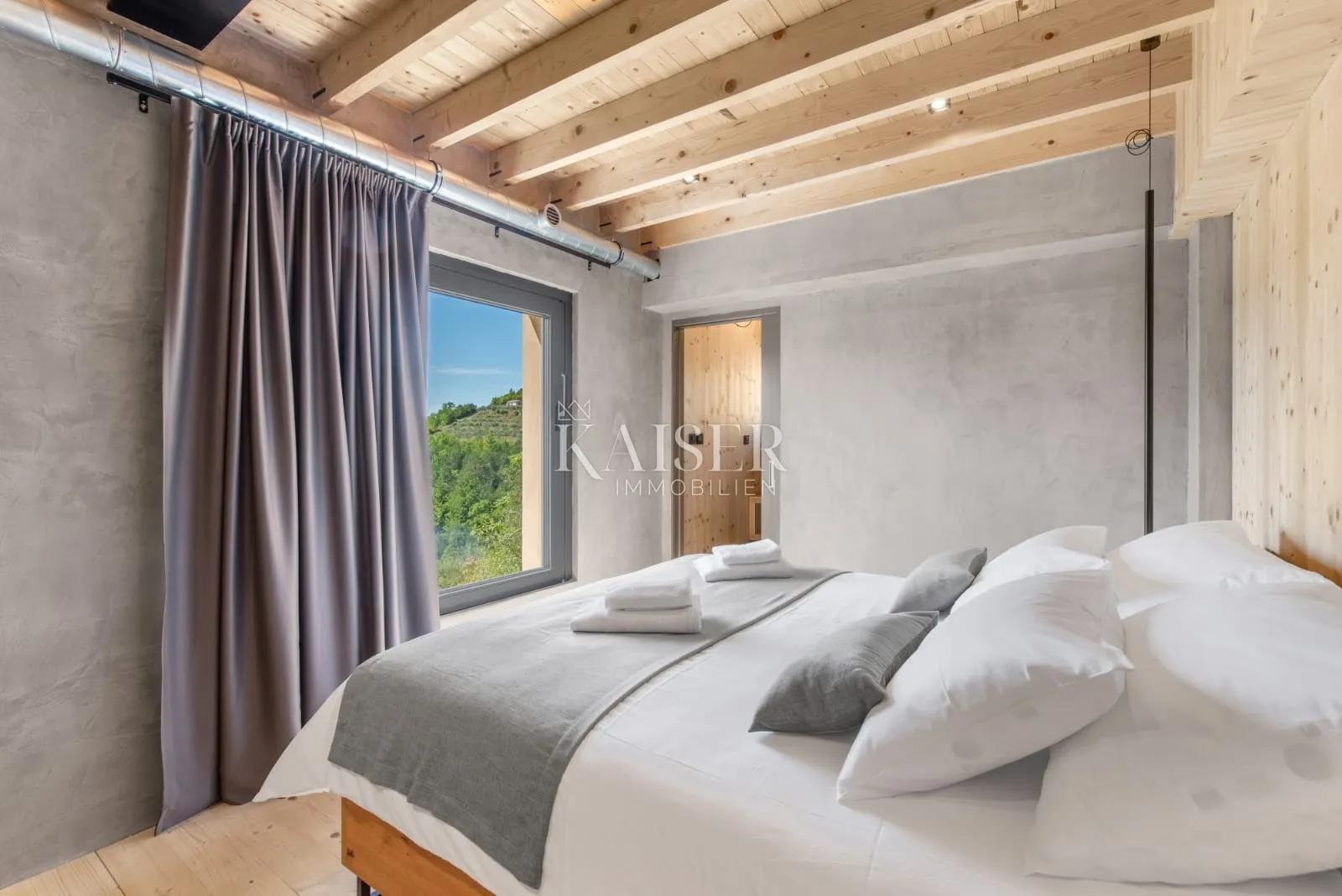 istra, motovun - moderna vila s pogledom na motovun - slika 11