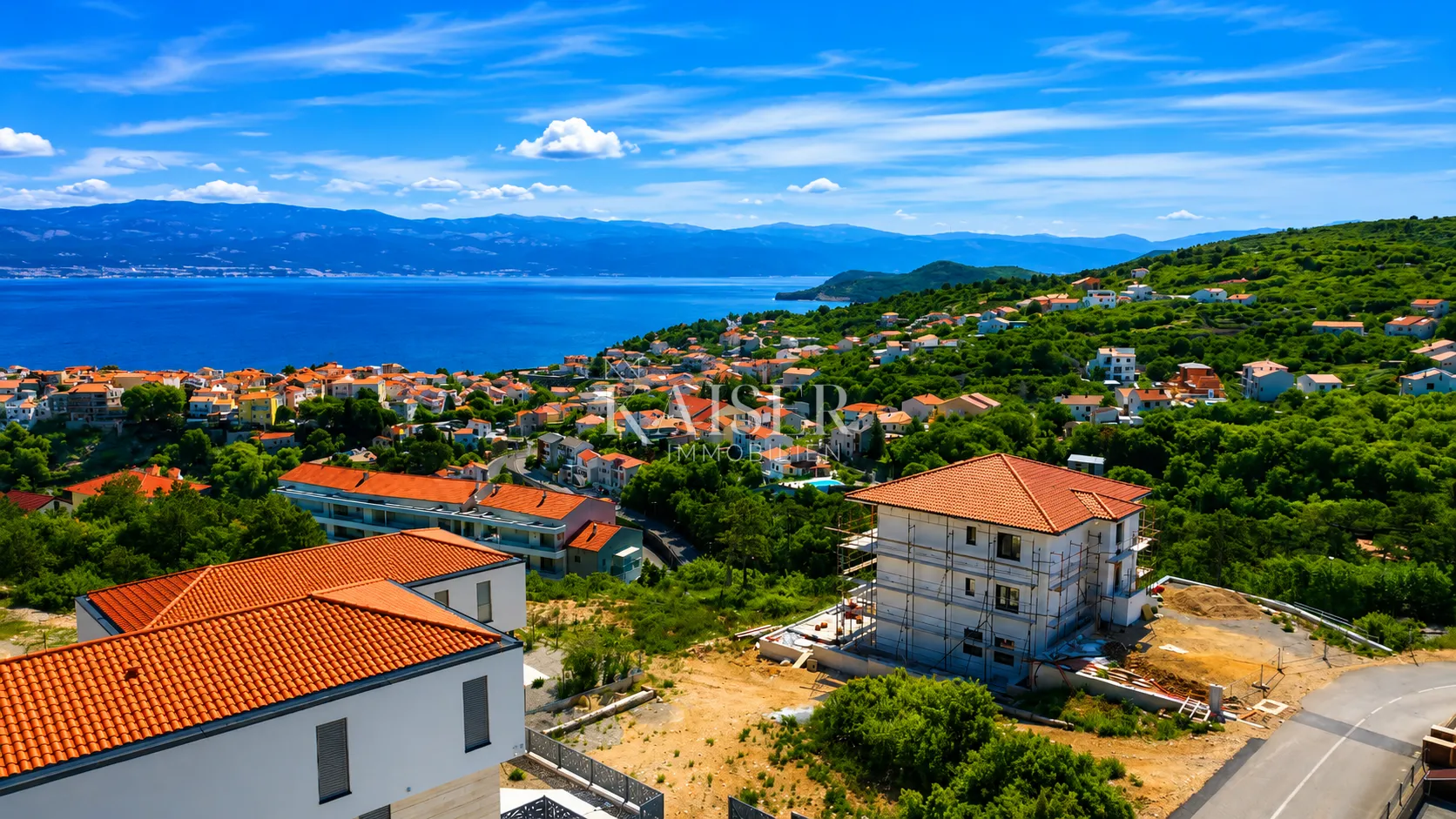 otok krk, vrbnik - stan s4, 3s+db sa okućnicom i pogledom na more - slika 15