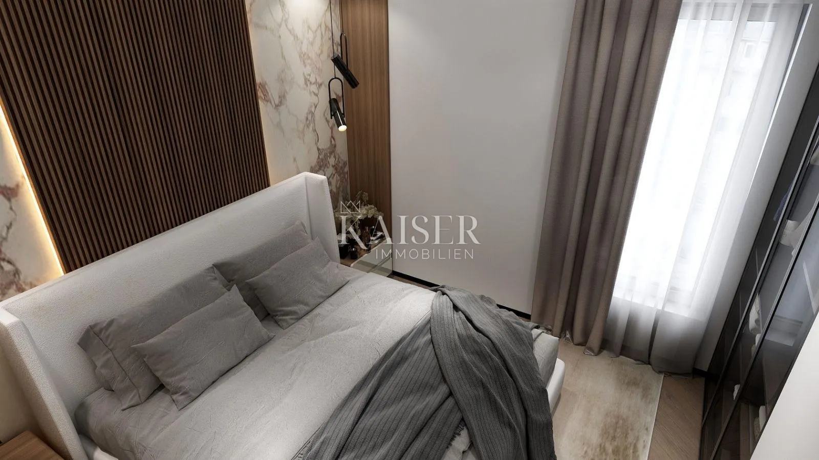 zadar - luksuzni penthouse 3s+db, 70m do mora - slika 17