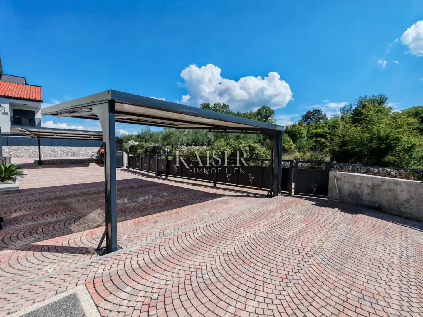 otok krk, malinska- luksuzna vila 208m2 s bazenom i pogledom na more - slika 43