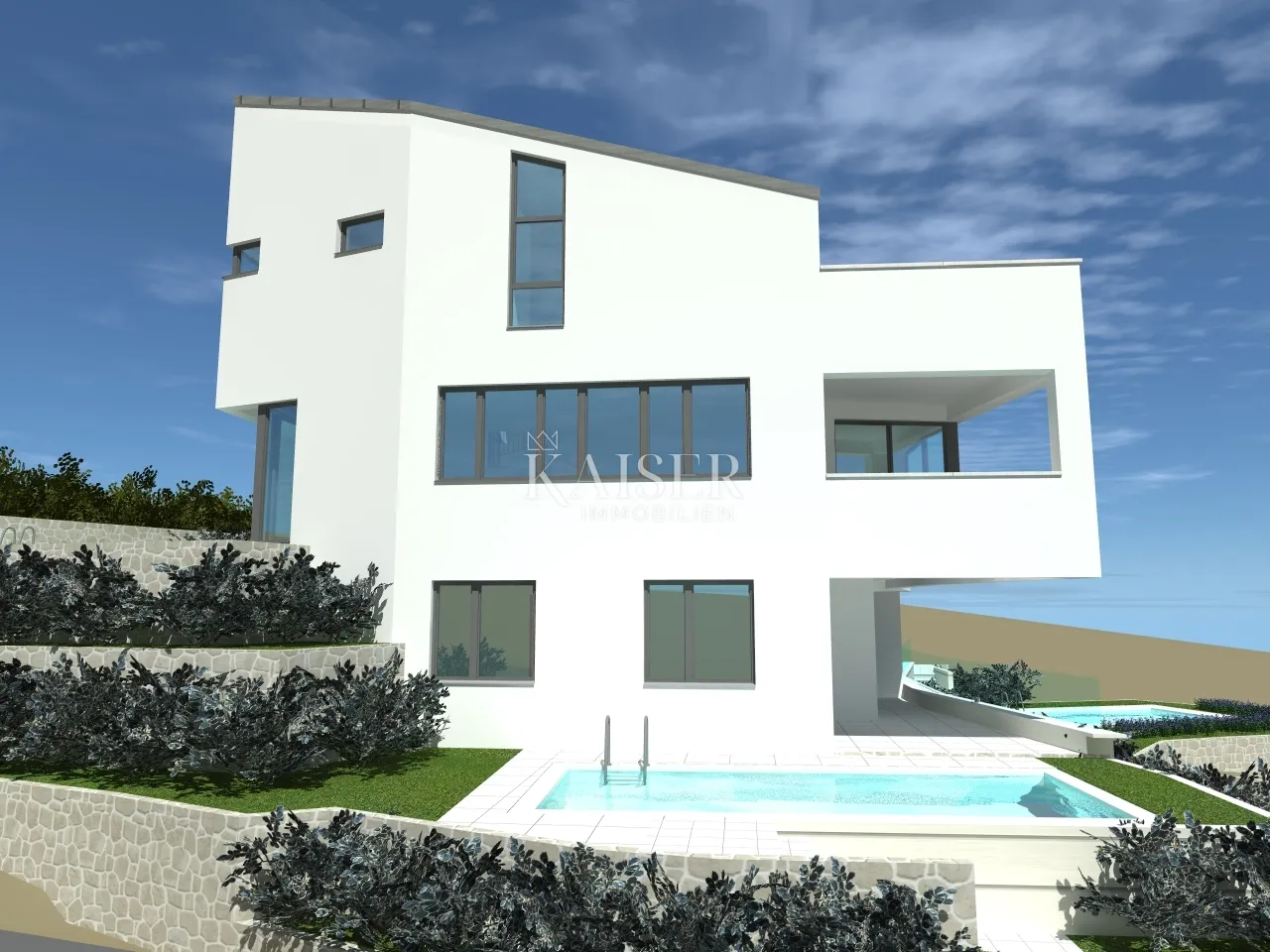 otok krk, punat - zemljište 914 m2 sa projektom - slika 3