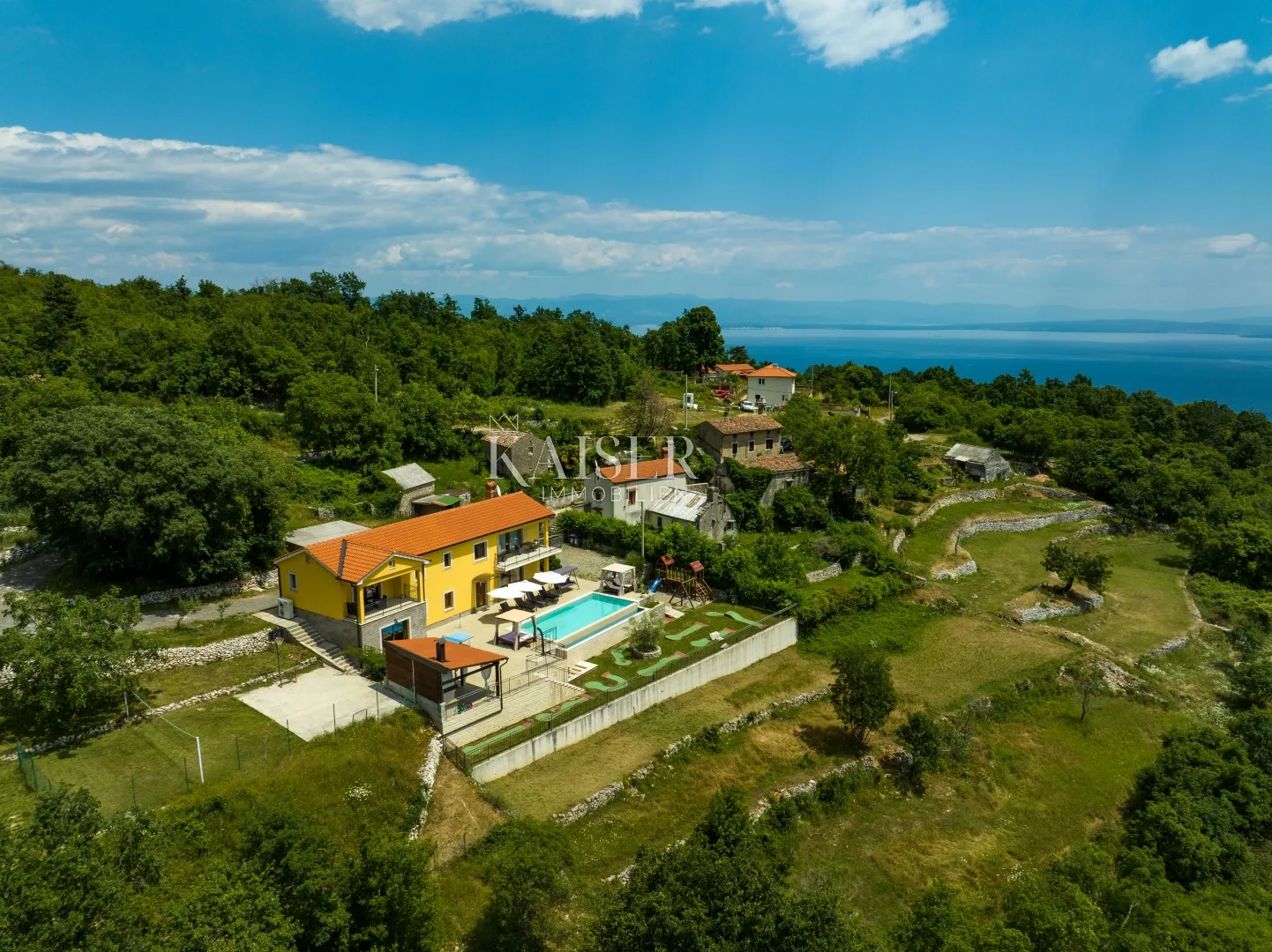 Opatija, Mošćenička Draga - vila sa prelijepim pogledom na more
