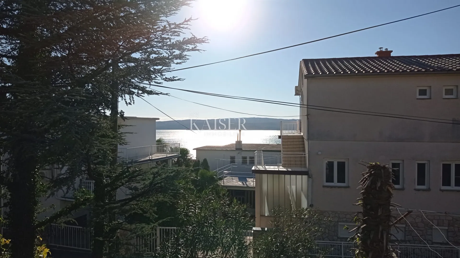 dramalj, etaža kuće s pogledom na more - slika 18