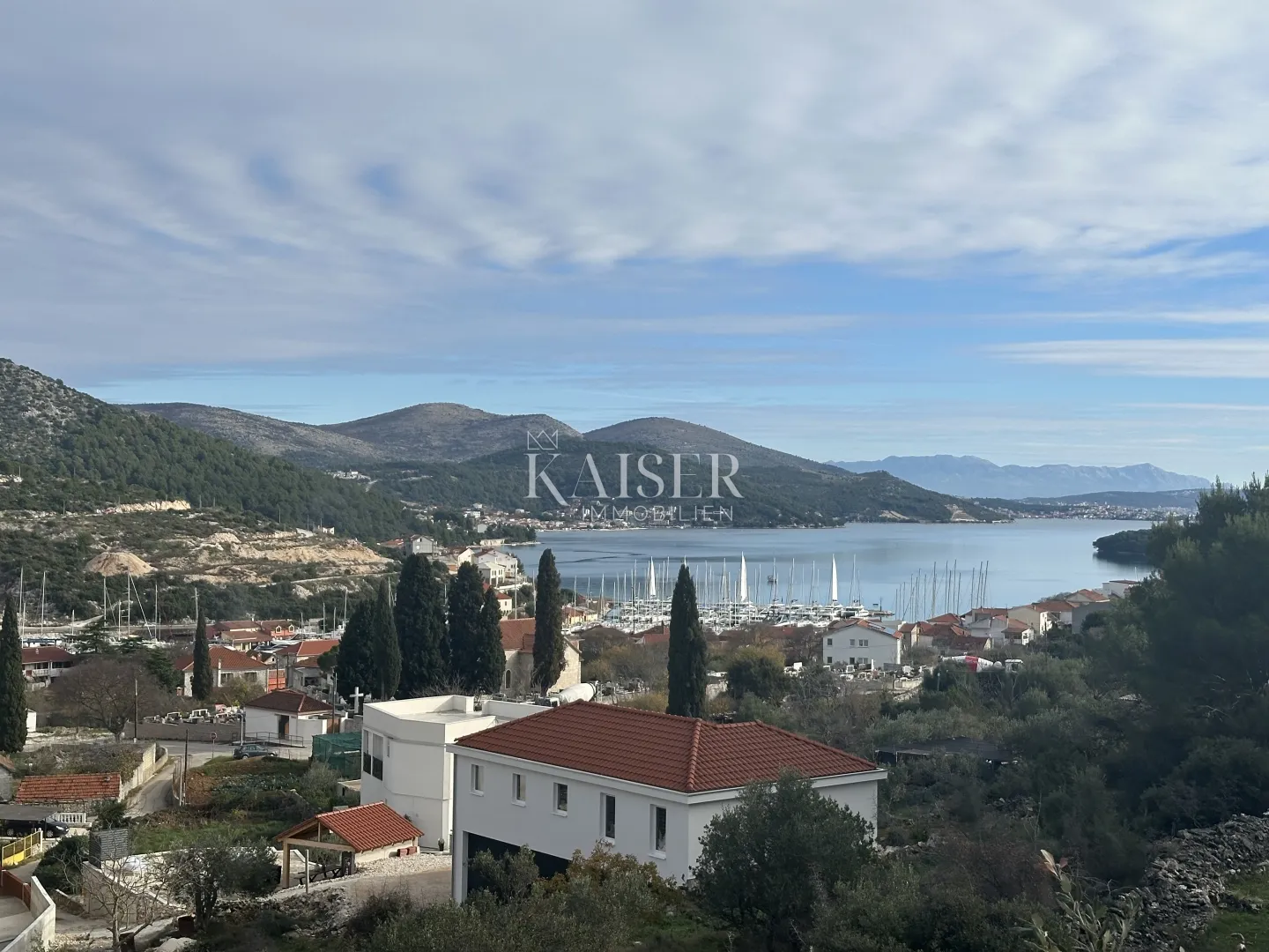 trogir, marina - kuća 80 m2 s bazenom i pogledom na more - slika 5