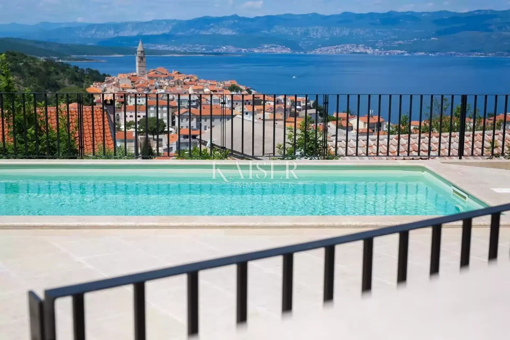 otok krk, vrbnik- moderna vila 127m2 panoramskim pogledom - slika 3
