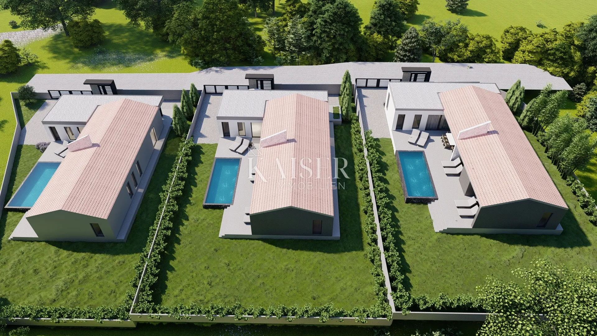 istra, peruški- građevinsko zemljište 609m2 gotovim projektom - slika 8
