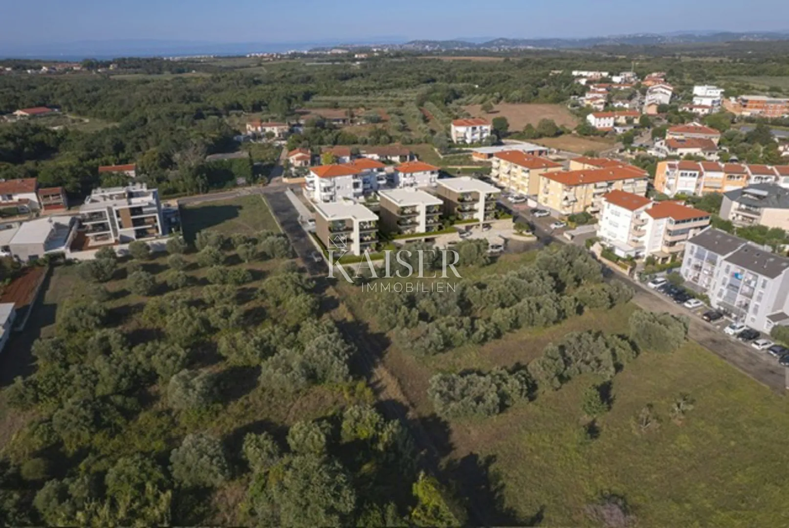 istra, umag, okolica - stan u novogradnji, 86m2, 300m od mora, pogled more - slika 3