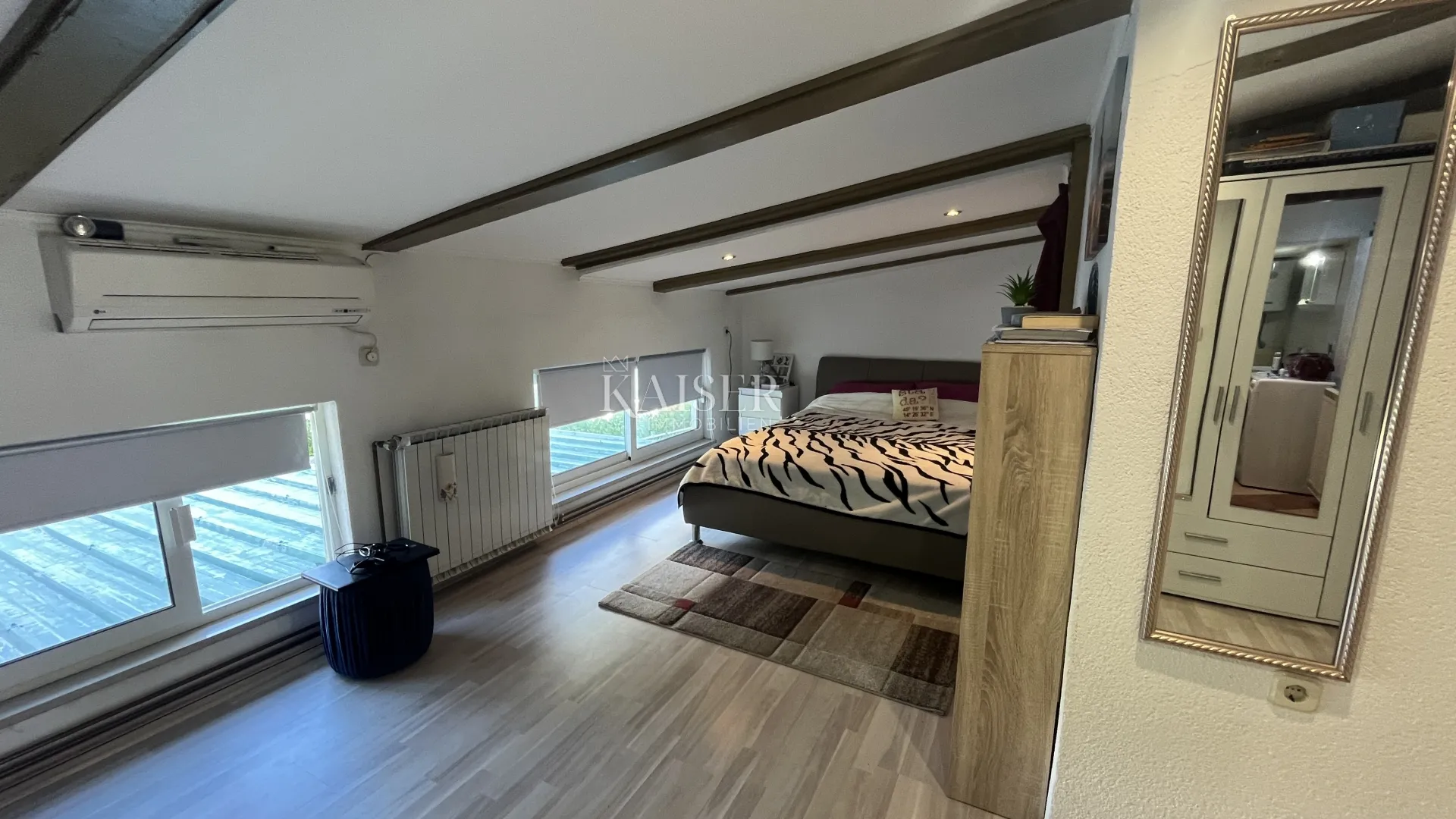 rijeka, trsat - stan u mirnoj ulici sa terasom 42 m2 - slika 9