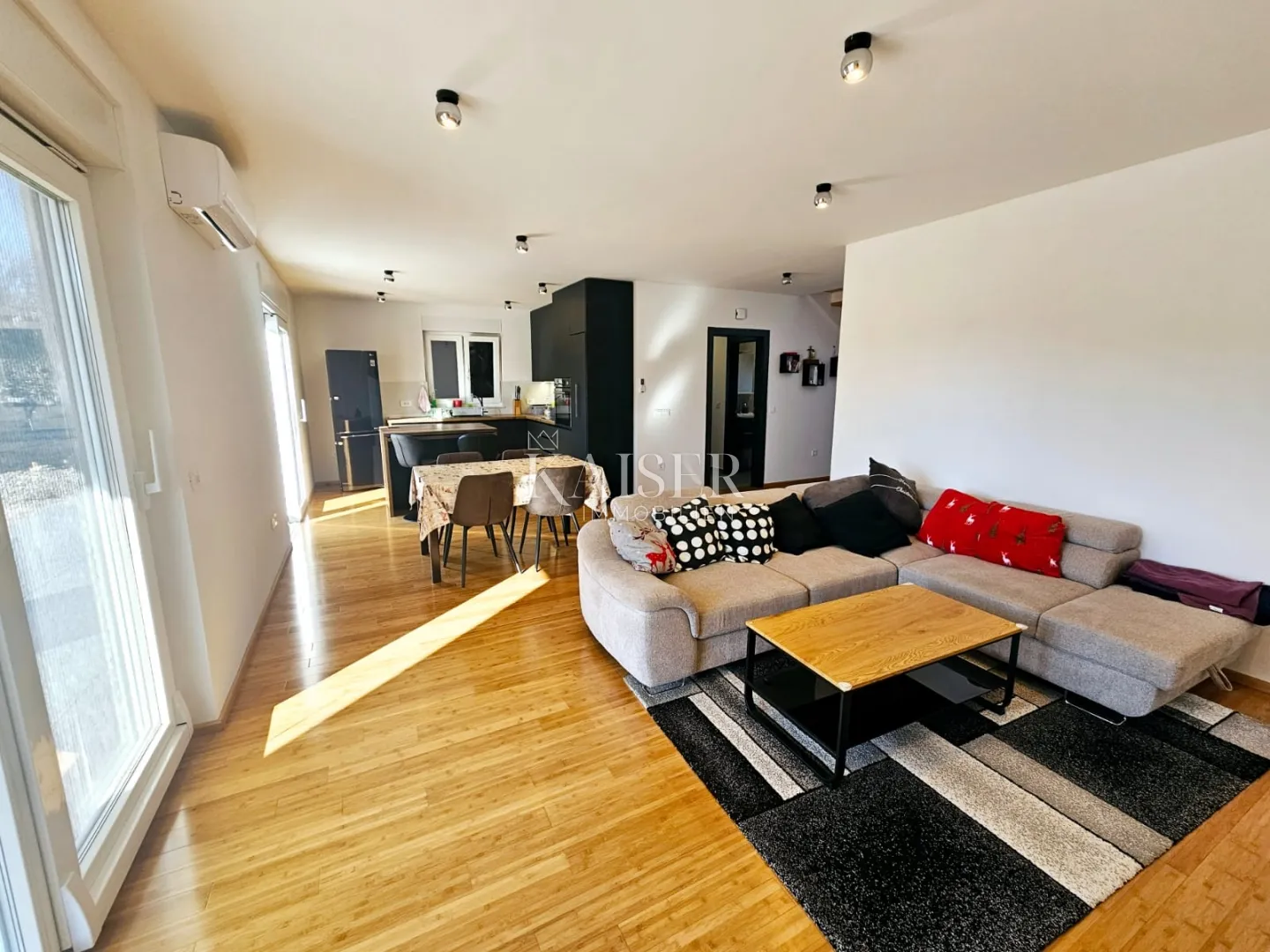 krk, vrbnik - samostojeća kuća 152m2, pogled more - slika 5