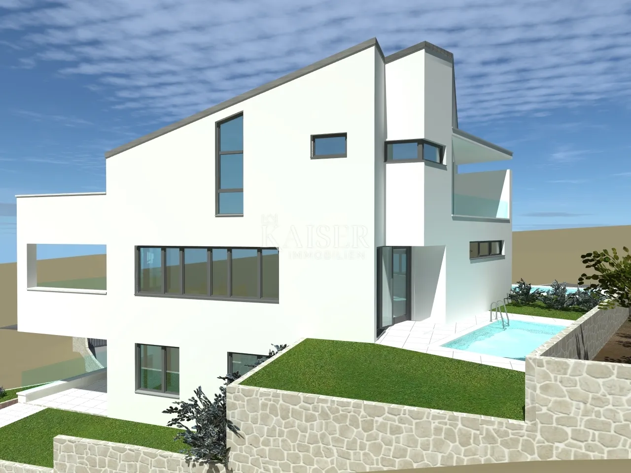 otok krk, punat - zemljište 914 m2 sa projektom - slika 9