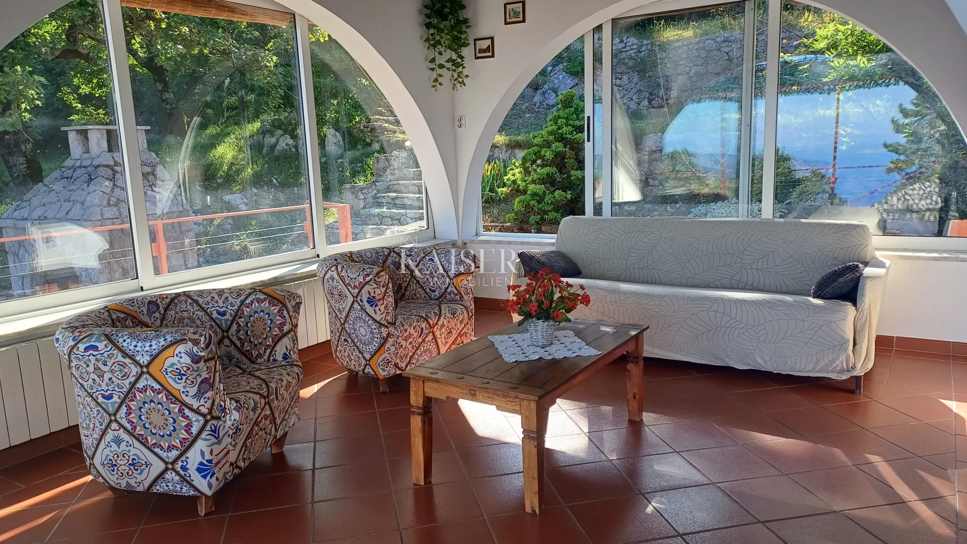 mošćenička draga, kuća s pogledom na more - slika 3