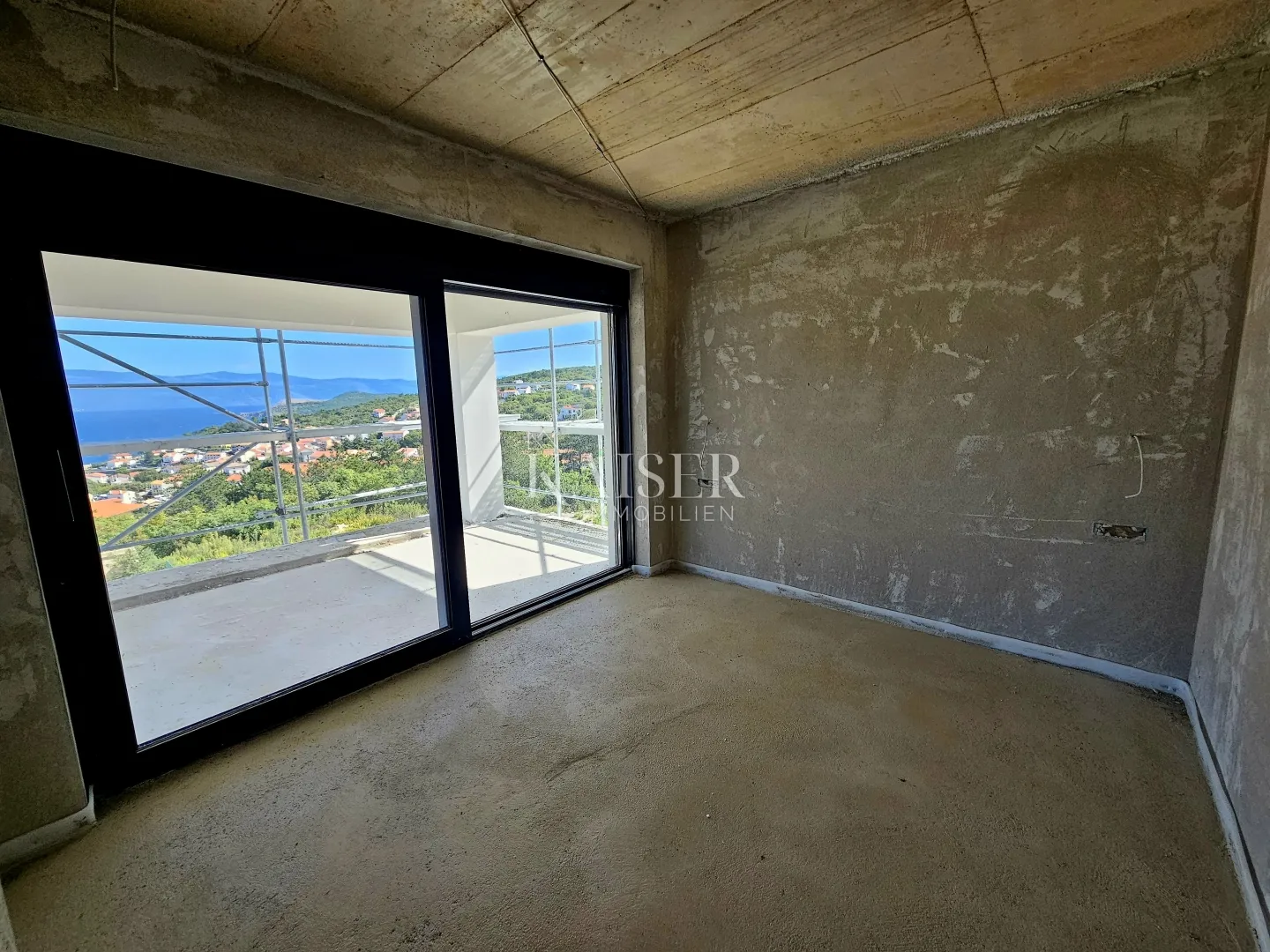 otok krk, vrbnik - apartman 168m2, pogled more - slika 4