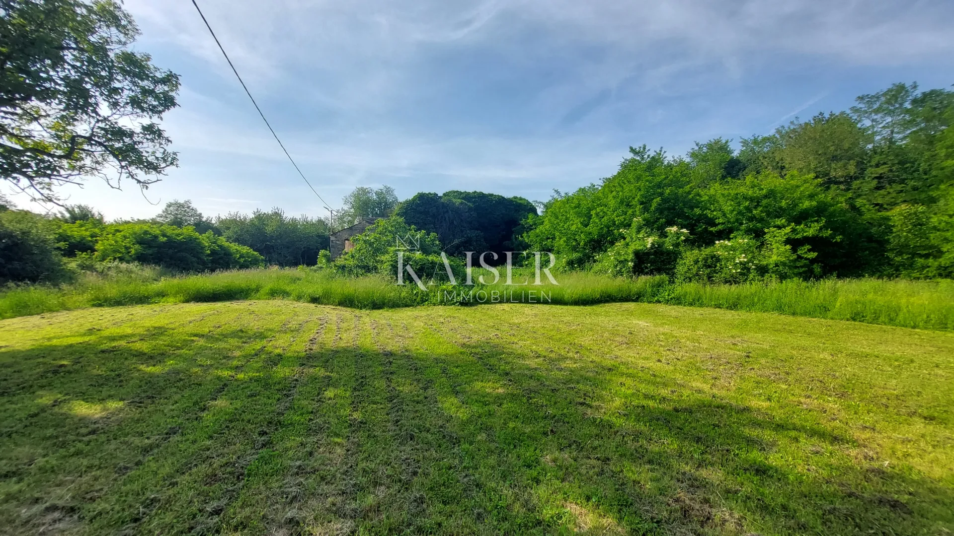 istra, grožnjan, okolica - građevinsko zemljište 1.000m2, sa ruševnim starinama - slika 14