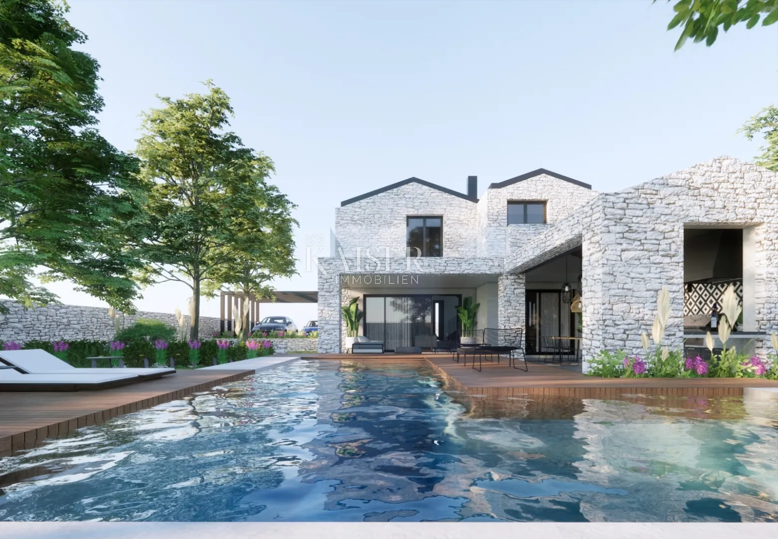 Otok Krk, Krk - moderna villa III sa panoramskim pogledom na more