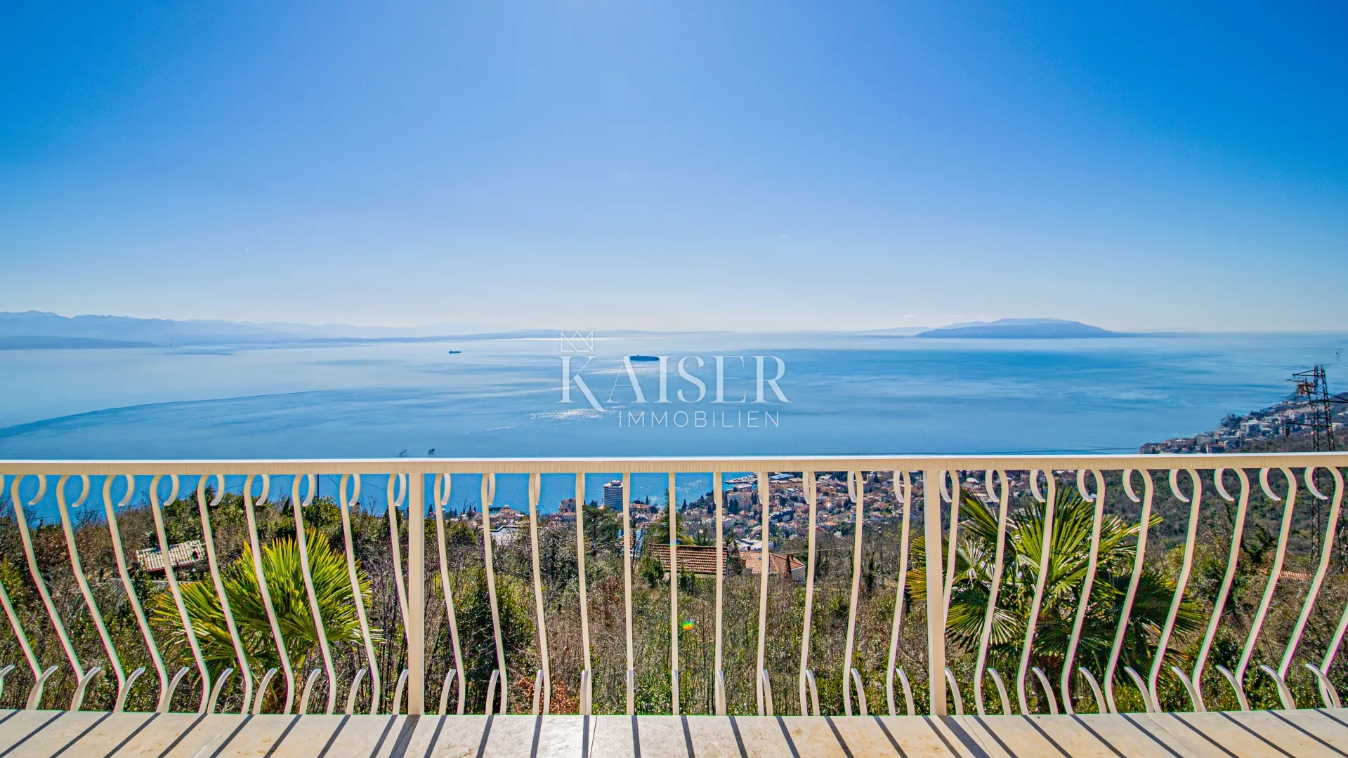 Matulji, Bregi - šarmantan stan sa otvorenim pogledom na more - Opatija