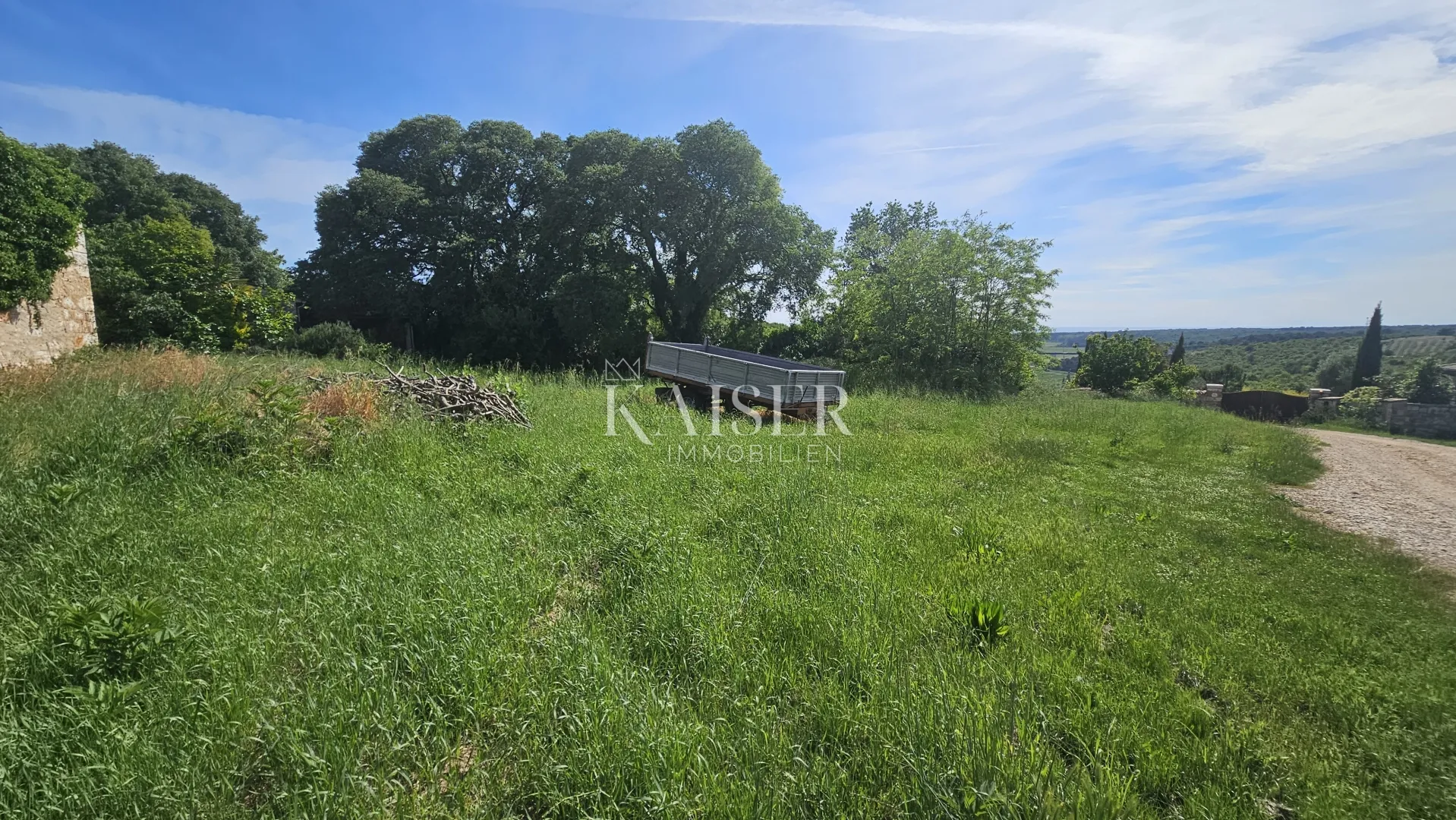 nova vas, istra, okolica, građevinsko zemljište sa pogledom na more - slika 2